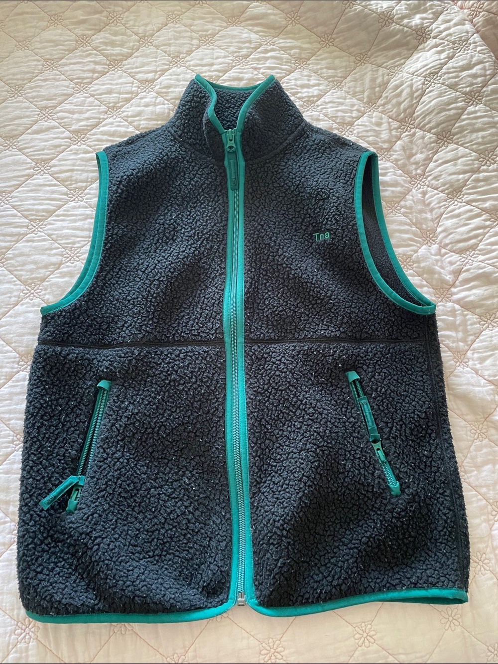Aritzia TNA sherpa vest